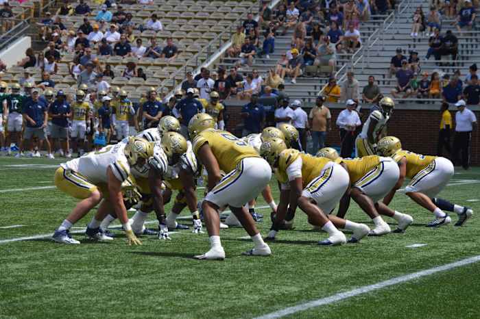 How much will the Georgia Tech offensive line improve this season?